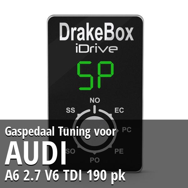 Gaspedaal Tuning Audi A6 2.7 V6 TDI 190 pk