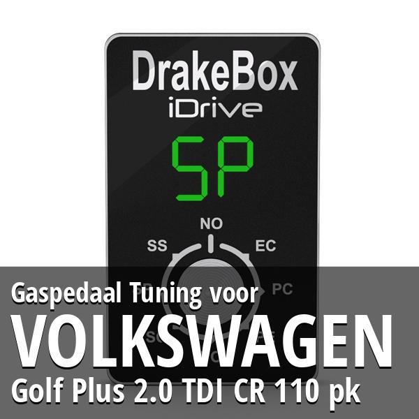 Gaspedaal Tuning Volkswagen Golf Plus 2.0 TDI CR 110 pk