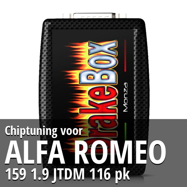 Chiptuning Alfa Romeo 159 1.9 JTDM 116 pk