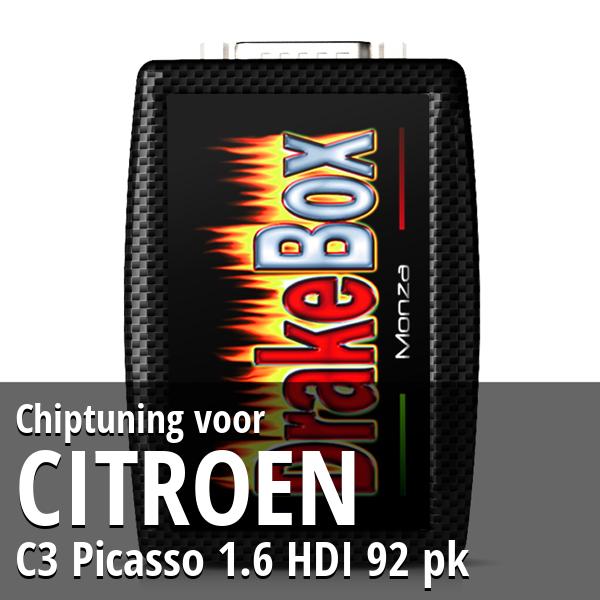 Chiptuning Citroen C3 Picasso 1.6 HDI 92 pk