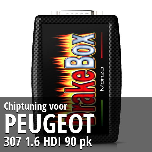 Chiptuning Peugeot 307 1.6 HDI 90 pk