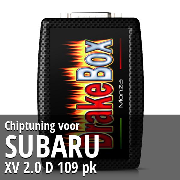 Chiptuning Subaru XV 2.0 D 109 pk