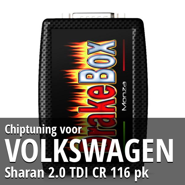 Chiptuning Volkswagen Sharan 2.0 TDI CR 116 pk